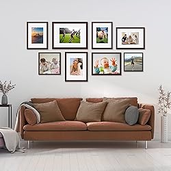 upsimples 12x16 Picture Frame Set of 5, Display