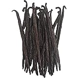 10 Organic Grade A Madagascar Vanilla Beans. Certified USDA Organic. 6"-7.5" for Extract, Paste, Essence and Baking by FITNCL