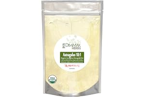 Dimmak Herbs Organic Astragalus 10:1 Extract Powder | Huang Qi Concentrate Granules | Lab Tested, USDA Organic 4oz / 112g