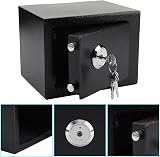 Youyijia Safe Box 23x17x17cm Small Safe with 3 Keys for Home Office view 4