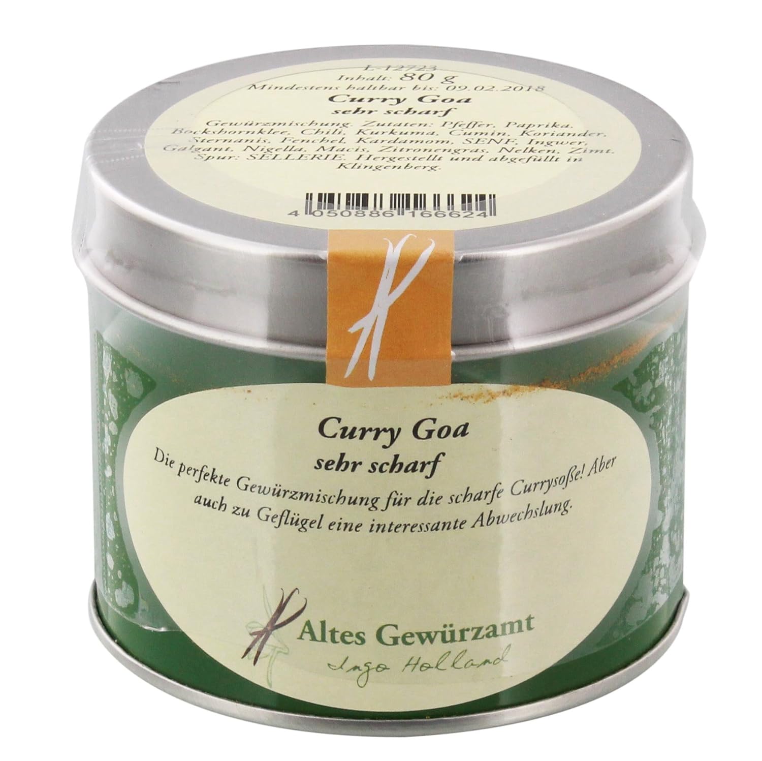 Altes Gewurzamt Gewurz Curry Goa Sehr Scharf 70gr Amazon De Lebensmittel Getranke