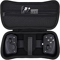 Aenllosi Hard Carrying Case for Razer Kishi V3 Pro/Kishi Ultra Gaming Controller, Razer Phone Controller Organizer, Black (Ca
