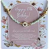 Assell 10 Year old Girl Birthday Gifts for Gold Plated Heart Necklace 10th Birthday Gifts for Girl Adjustable Length 10 Birthday Gifts Ideas for Trendy
