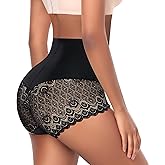 Werena Women Tummy Control Shapewear Panties Shaping Underwear High Waist Body Shaper