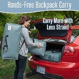 Venо 8 Pack Heavy-Duty Extra Large Moving Bags with Backpack Straps view 4