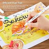 Shuttle Art Dual Tip Brush Pens 70 Colours Fine and Brush Markers Set view 5