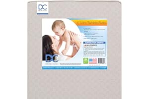 Delta Children Twinkle Stars 4" Mini Crib Mattress,Firm, Royal Blue