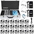 EXMAX Church Translation System Tour Guide Solutions for Social Distancing at Work ATG-100T 195MHz for Meeting Tour Group Exhibition(2 Transmitters & 20 Receivers + Aluminium Alloy Charge Case)