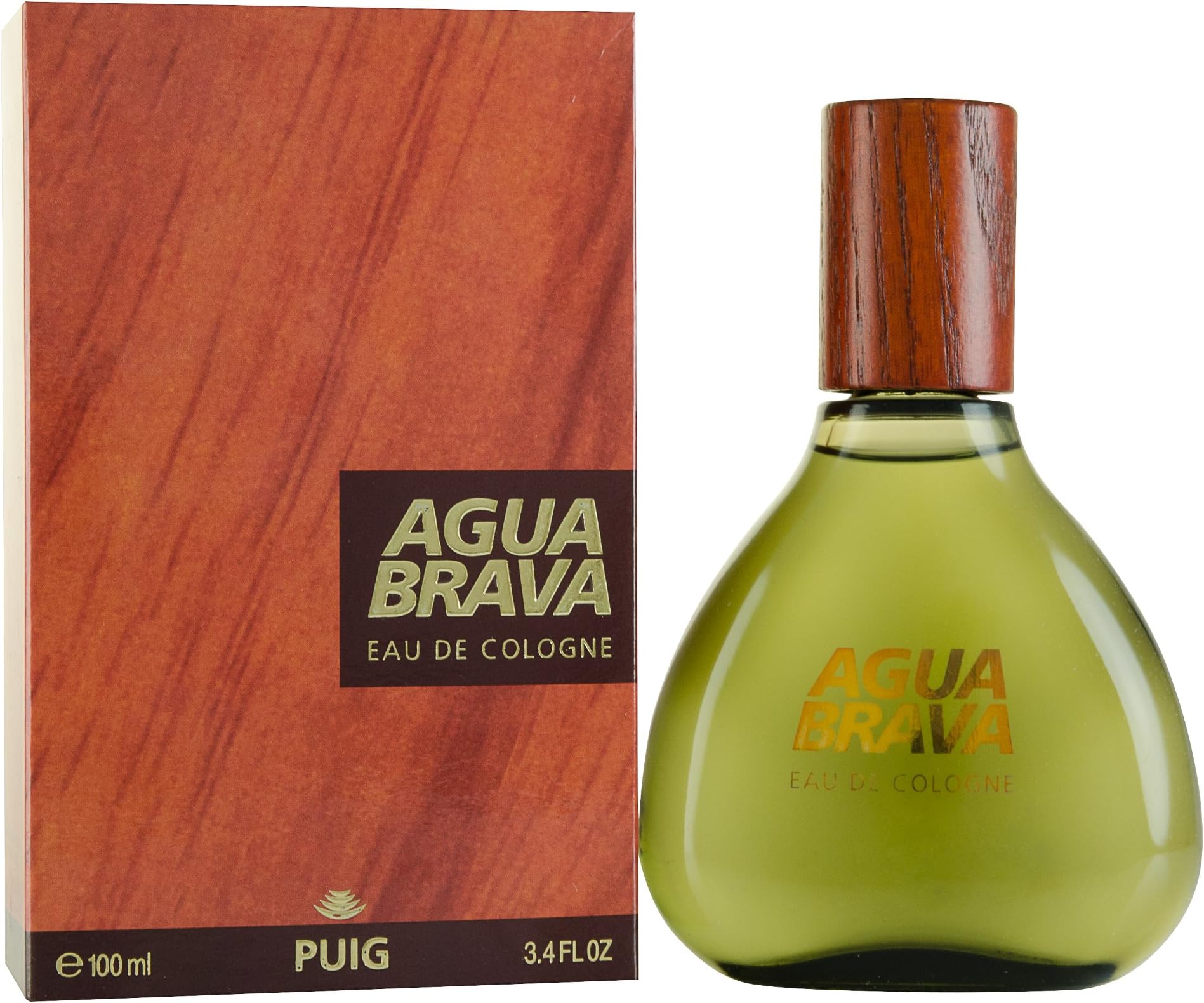 Antonio Puig Agua Brava Eau De Cologne Splash for Men 100ml
