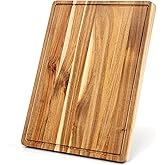 Garvee Extra Large Cutting Board for Kitchen, 24 in x 18 in Acacia Wood Thick Chooping Board with Deep Juice Groove, Large Butcher Block for Meat Fruits Vegetables Turkey