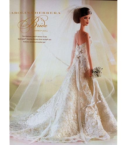 Amazon.com: Platinum Label Vera Wang Bride the Romanticist Barbie