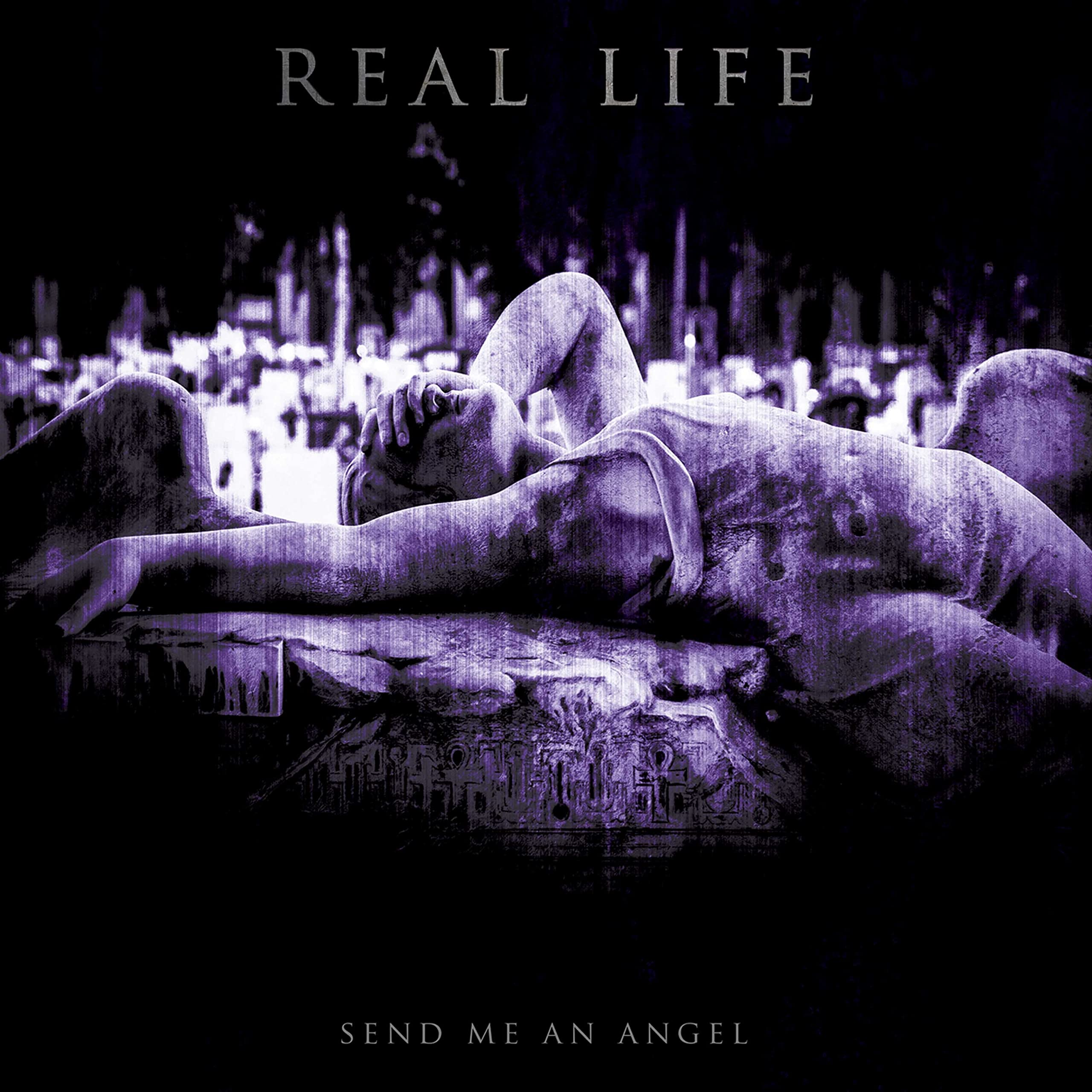 Send Me An Angel – Purple/silver Splatter