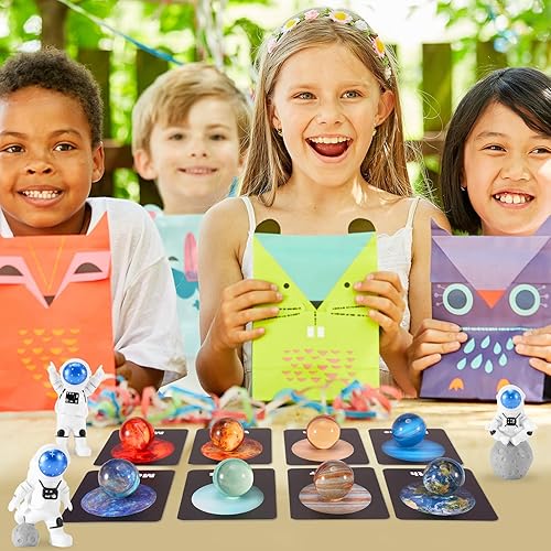 Pllieay Solar System for Kids, 80PCS Solar System Toy Space Toys