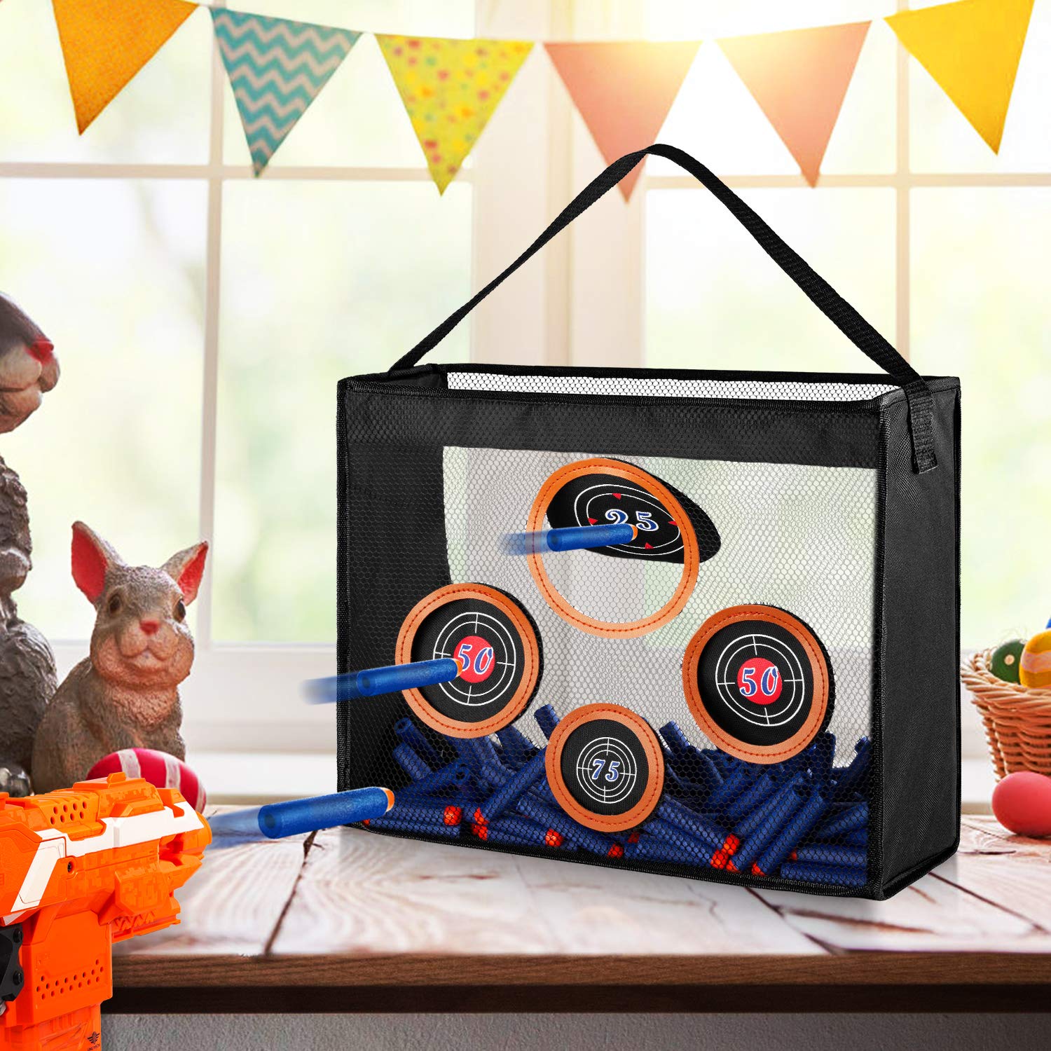 nerf portable target