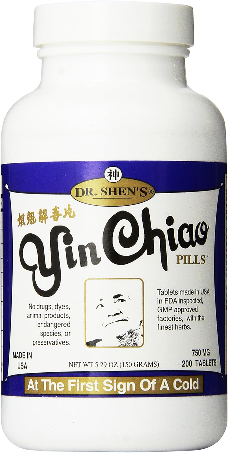 Dr. Shen's Yin Chiao Pills, 200 Count: Health & Personal Care