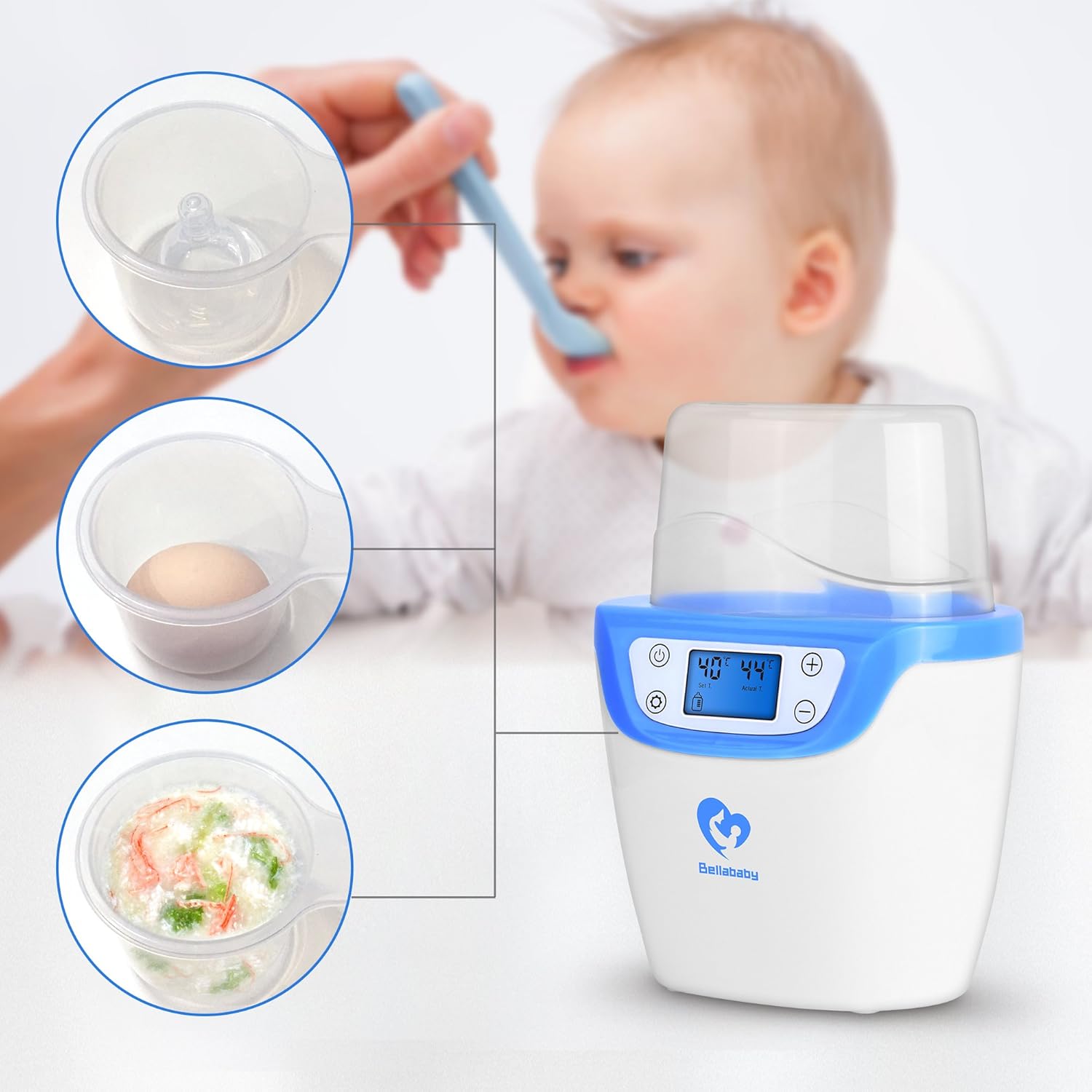 bella baby bottle warmer