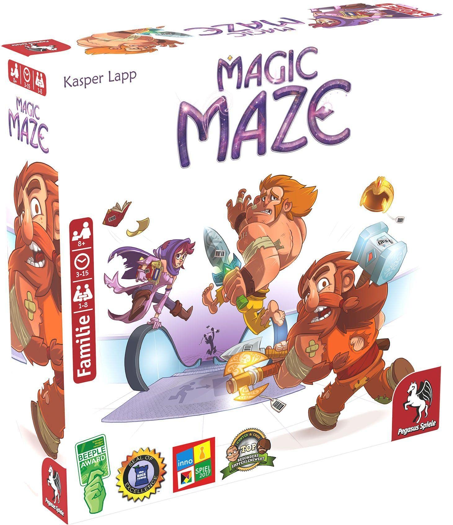 Pegasus Spiele 57200G Magic Maze Deutsche Ausgabe *Nominiert Spiel Des Jahres 2017*" Board Game