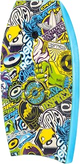 Osprey 33 Inch Bodyboard Kids Beginners Lightweight Deck with Leash Blue view 7