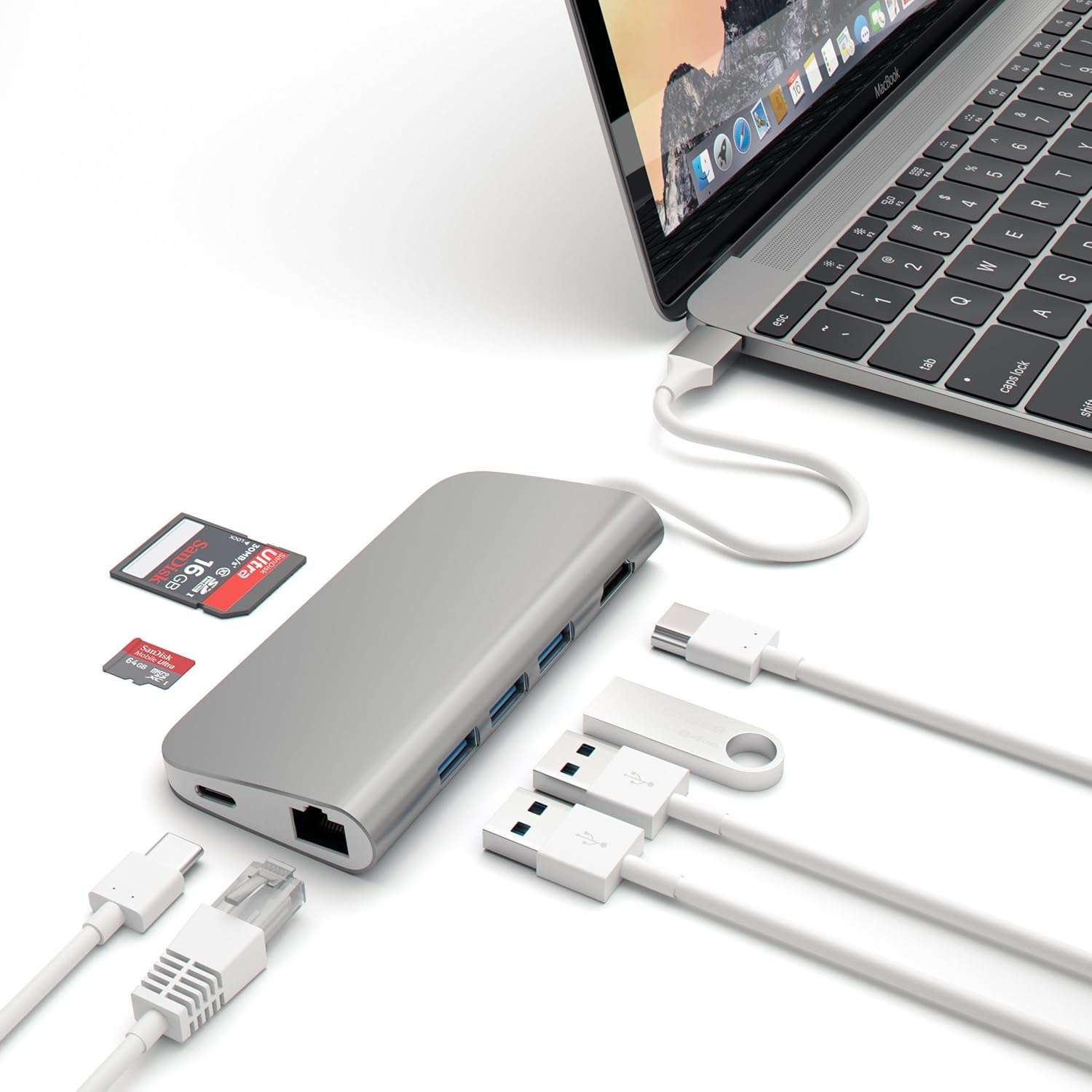 Satechi Aluminum Multi-Port Adapter