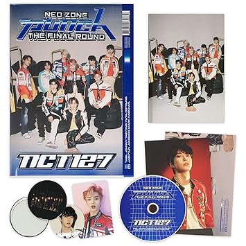 Nct 127 Nct 127 2nd Repackage Album Nct 127 Neo Zone The Final Round 1st Player Cd Booklet Post Card Folding Poster Photocard Circle Card Free Gift Amazon Com Music