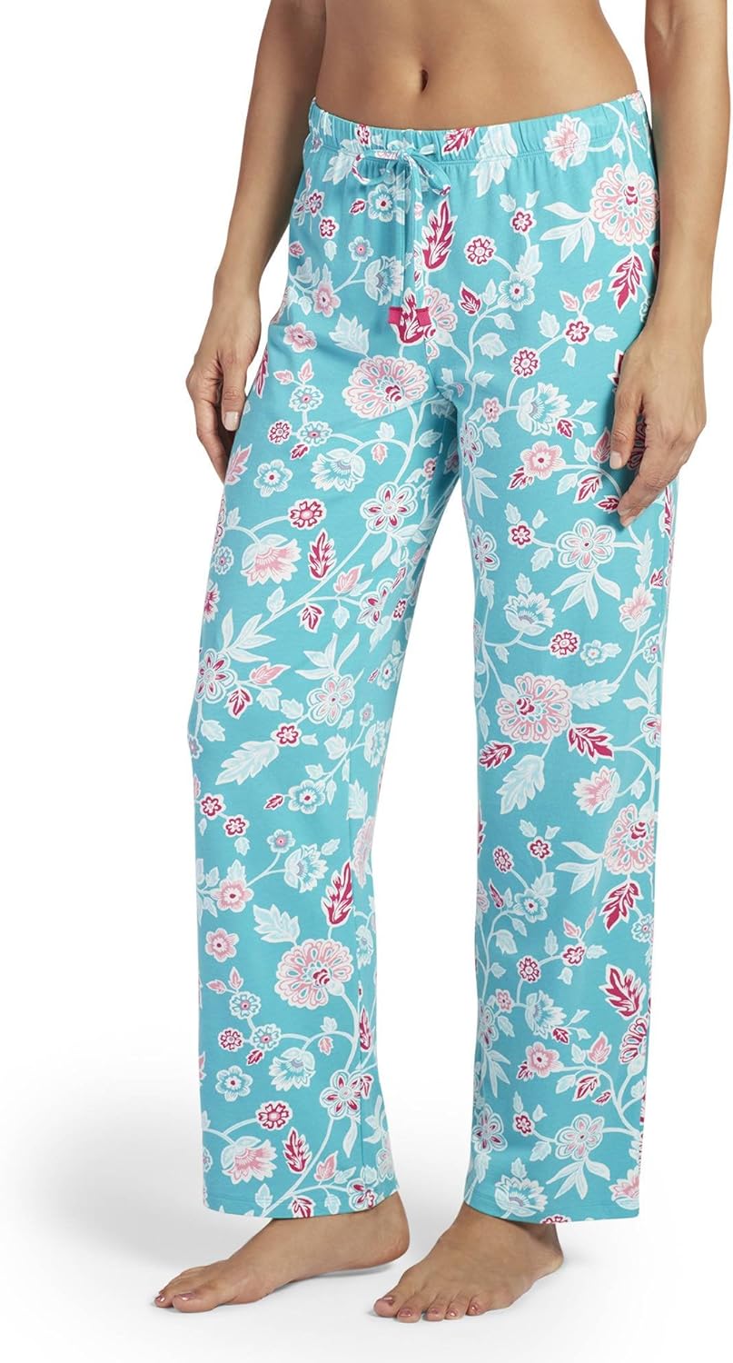 Jockey Women's Sleepwear Fall Fun Lounge Pant, Nomad Floral, S at