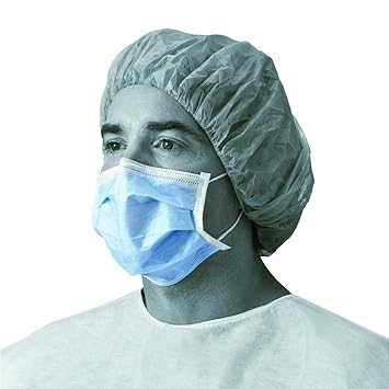 Download Buy Medline Non27375z Standard Procedure Face Mask Cellulose Blue Case Of 50 Online At Low Prices In India Amazon In PSD Mockup Templates