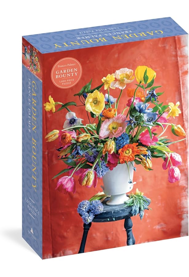 Dahlias 750-Piece Puzzle: Palmer, Frances, Artisan Puzzle