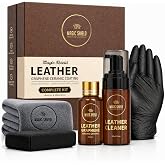 Magic Shield Graphene Leather Coating, 5-Year Protection w/Cleaning Kit | Advanced SiO2 formula; UV and water resistant; ideal for car interiors, motorcycles, marine, RVs, furniture and shoes