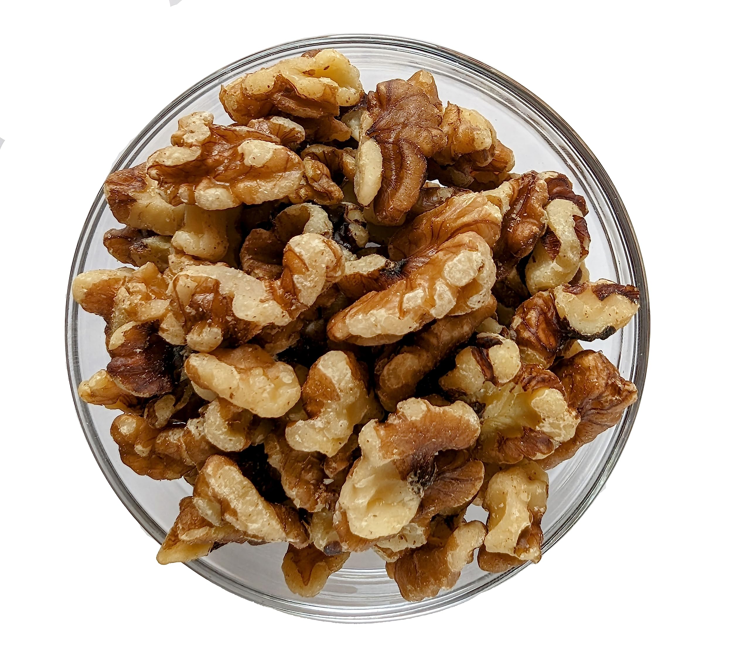 Walnuts halves and pieces By Medley Hills Farm in Reusable Container 1.25 lbs. - Shelled Premium California Walnuts - Raw Walnuts - California Grown - Product of USA