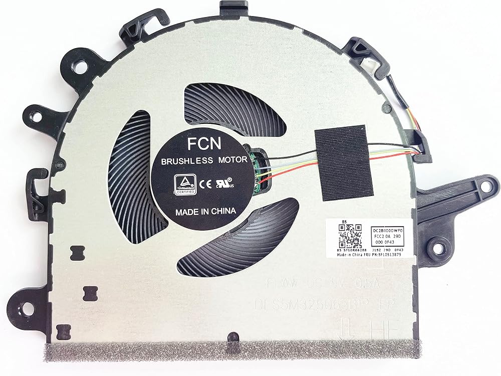 Fleshy Leaf CPU Cooling Fan for Lenovo Ideapad S145 S145-15API S145-15IKB