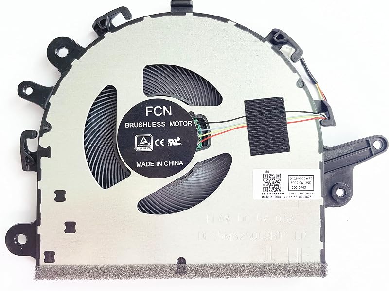 Fleshy Leaf CPU Cooling Fan for Lenovo Ideapad S145 S145-15API S145-15IKB