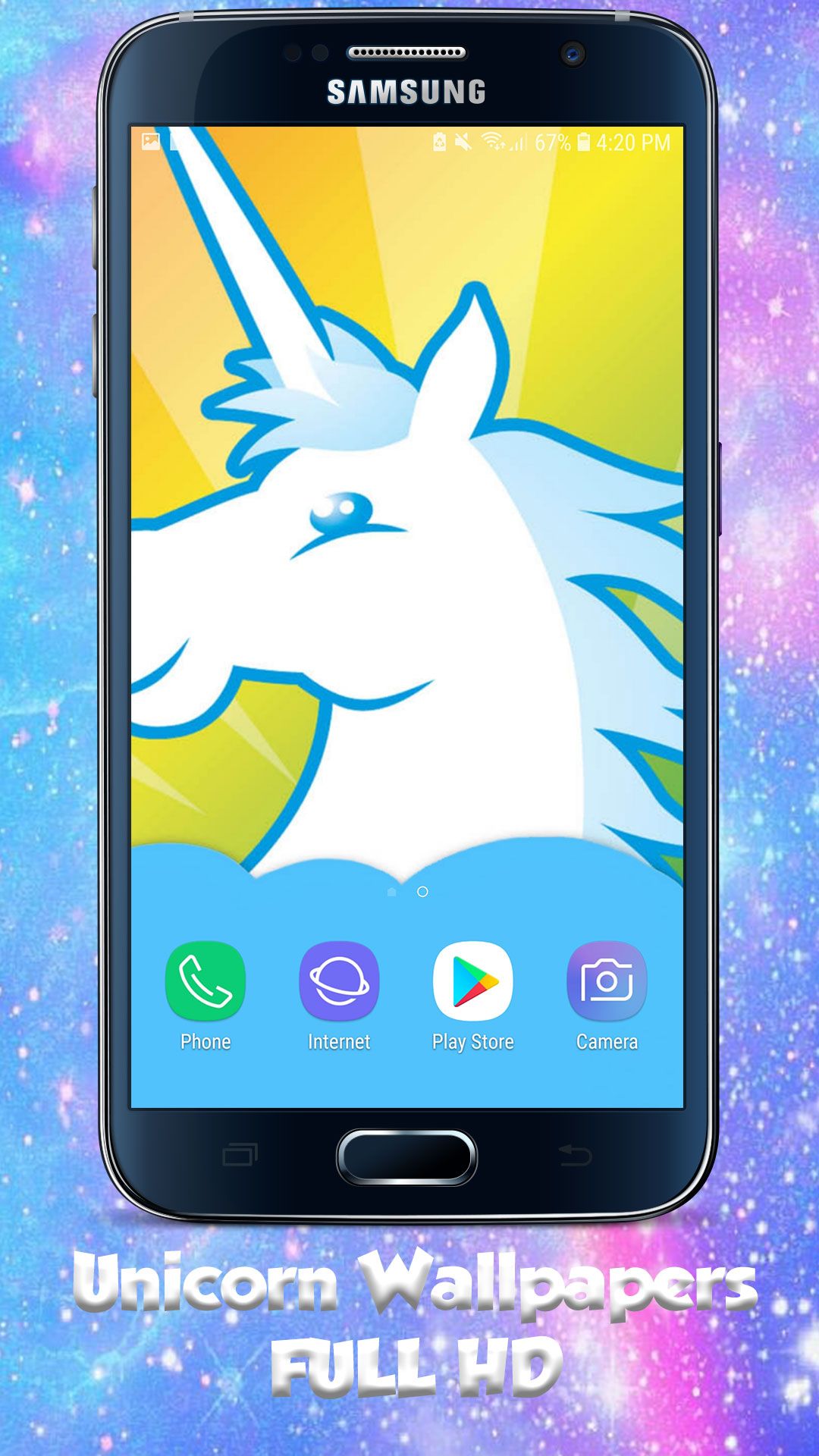 Amazing Kawaii Cute Unicorn Wallpaper - cute backgrounds - Thumbnail 3