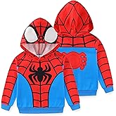 Marvel Spider-Man Boys Fleece Pullover Hoodie for Toddler and Big Kids