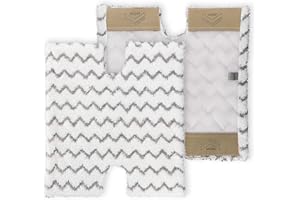 TIDY MONSTER 2 Pack Microfiber Steam Mop Replacement Pads for Shark Lift-Away Pro Steam Pocket Mop S3973 S3973D S3973WM & Genius Steam Pocket Mop S5002Q S5003A S5003D S6001W S6001WM S6002 S6002C S6003D S600W