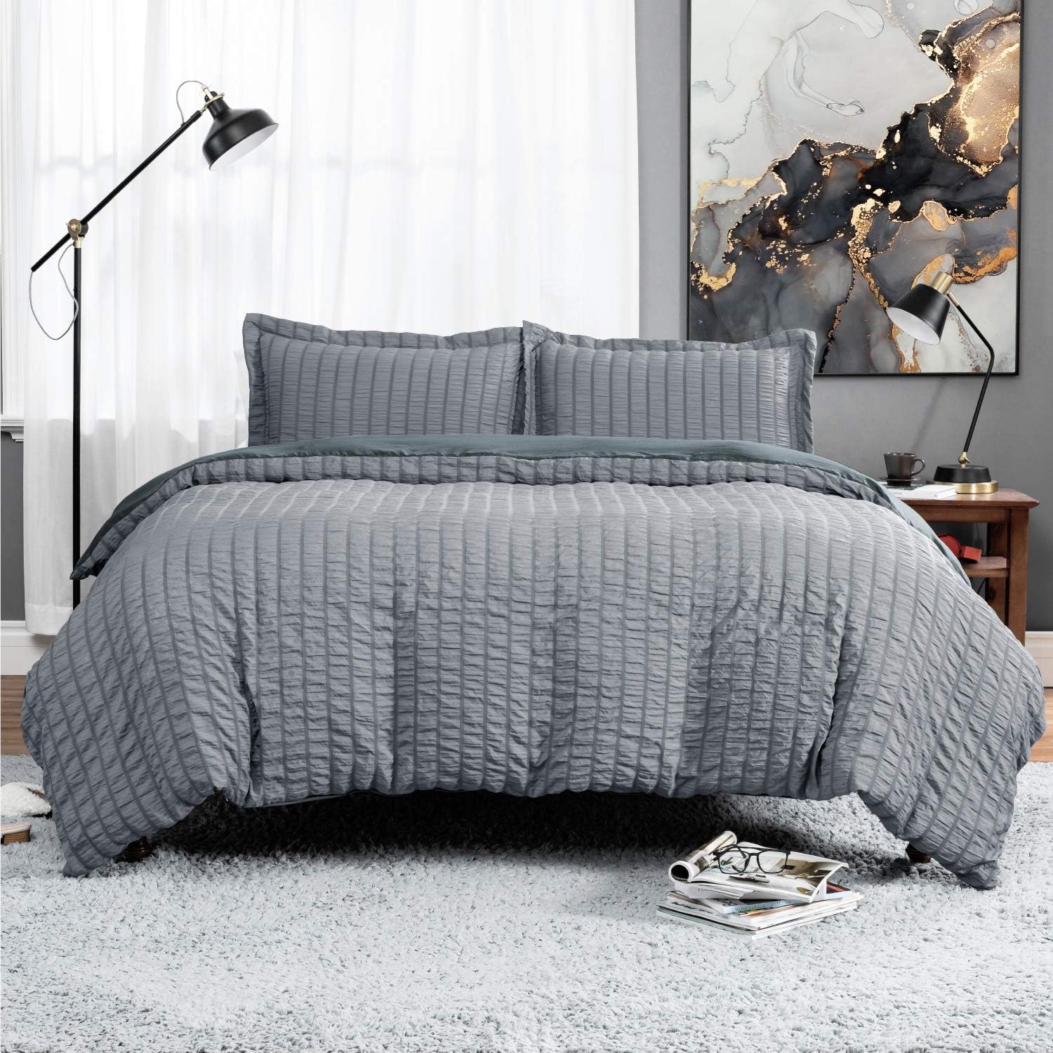 amazon-bedsure-duvet-cover-set-queen-size-90-x-90-inches