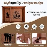MestectPET PU Leather Valet Tray for Dad | Best Birthday & Father's Day Gift view 3