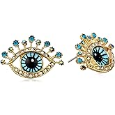 Betsey Johnson Eye Stud Earrings