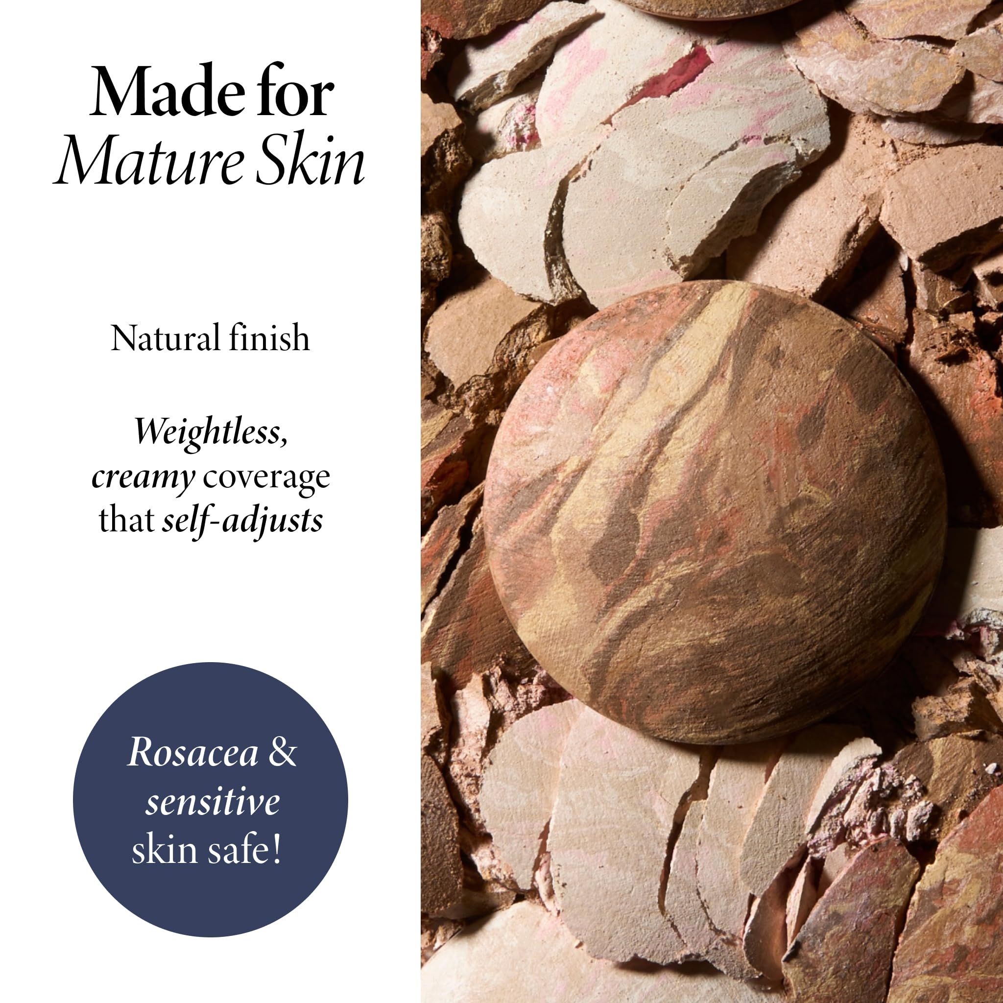 LAURA GELLER NEW YORK Award-Winning Baked Balance-n-Brighten Color Correcting Powder Foundation - Porcelain - Buildable Light to Medium Coverage - Demi-Matte Natural Finish