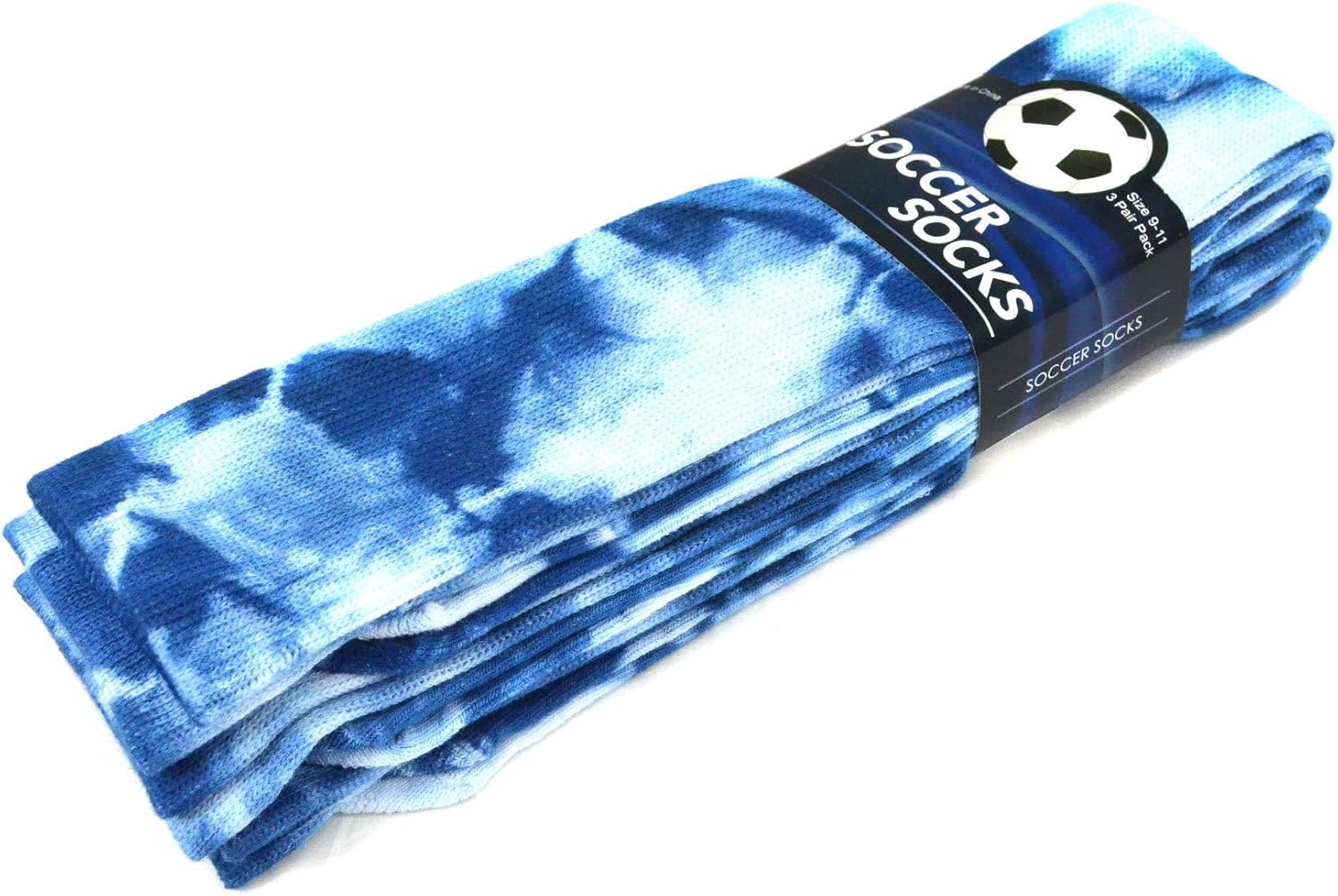 Soxnet Cotton Unisex Soccer Sports Team Socks 3 Pack: Clothing