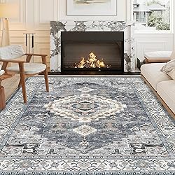 QD-Udreamy 6x9 Area Rugs - Machine Washable Area