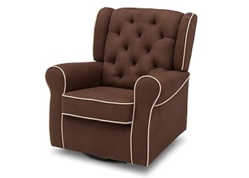 delta children emerson upholstered glider