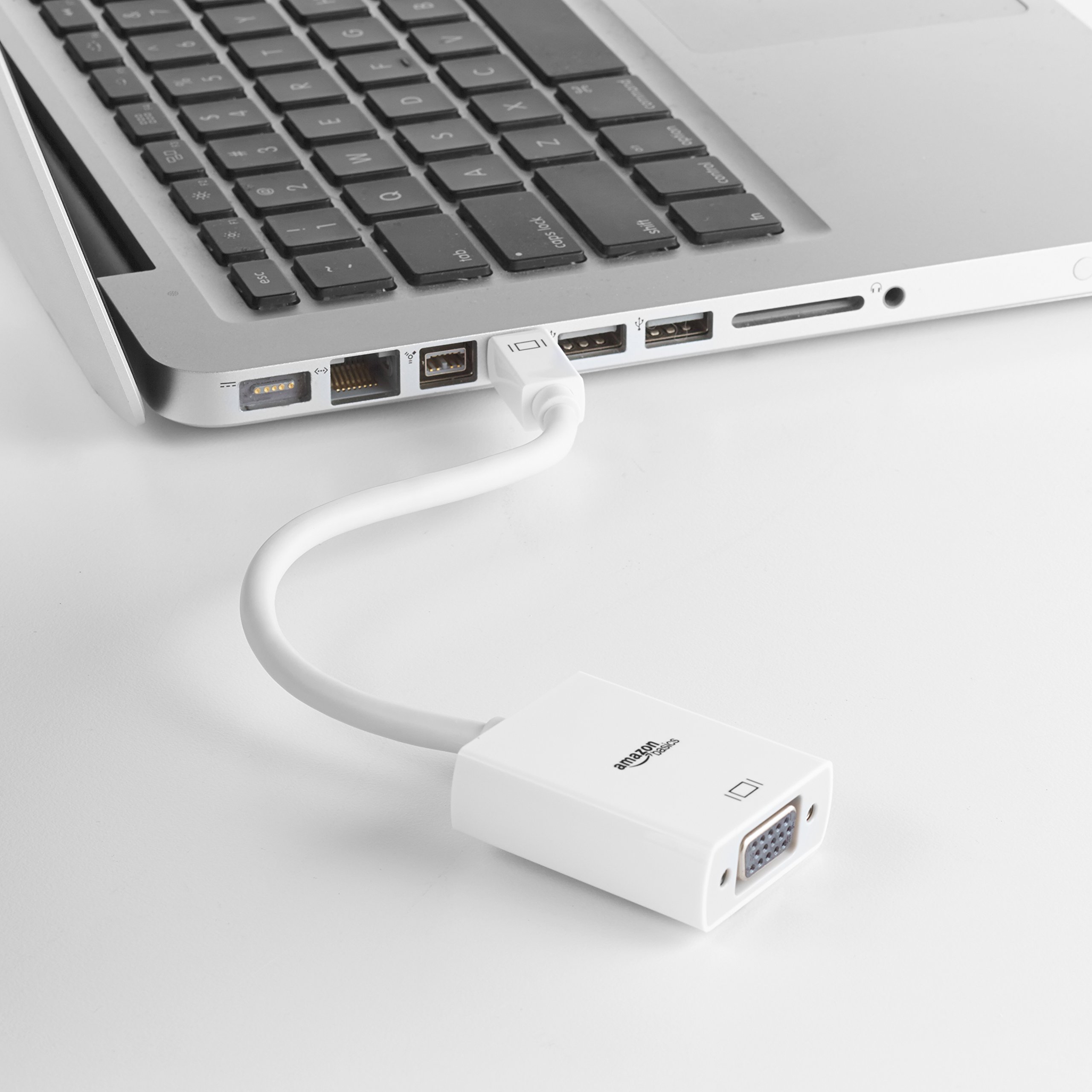 AmazonBasics Mini DisplayPort (Thunderbolt) to VGA Adapter Buy Online