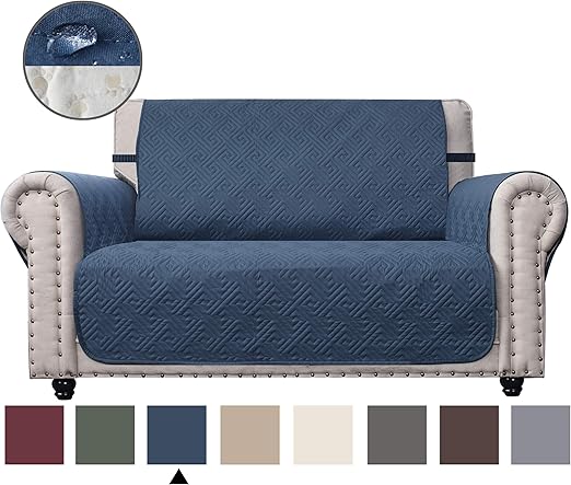 Amazon Com Chhkon Sofa Cover With Anti Skip Dog Paw Print 100