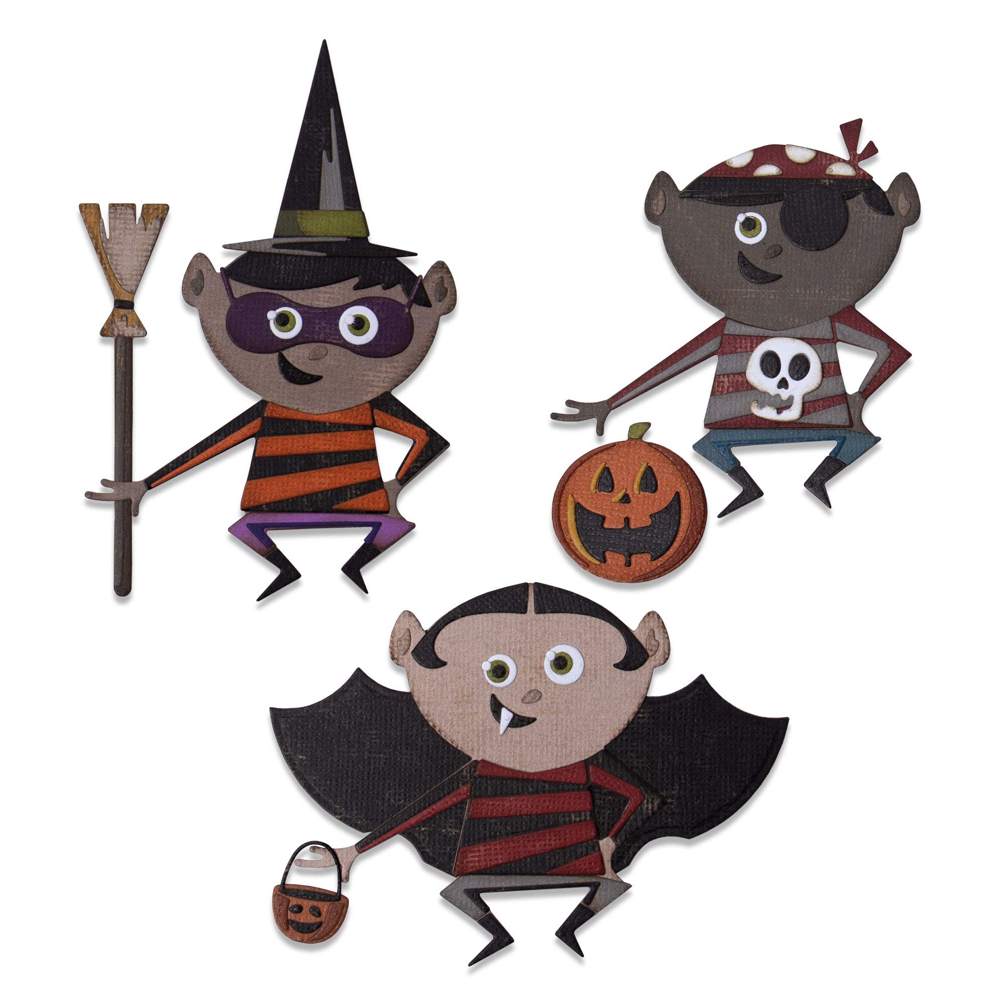Thinlits Die Set 18PK Trick or Treater by Tim Holtz — image 1