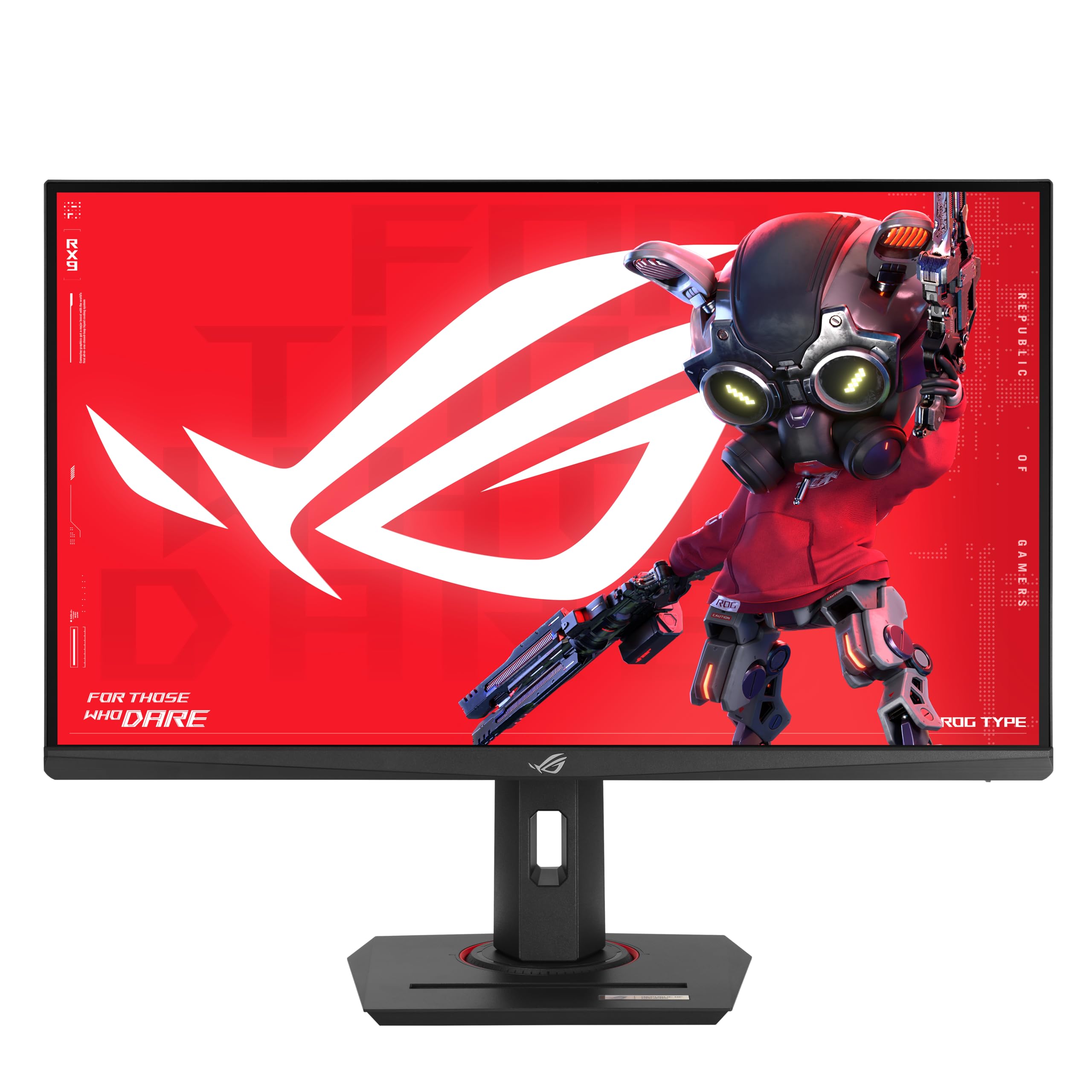 ASUS ROG Strix XG279CNS 27 Zoll Full HD Gaming Monitor (380 Hz, 0.3ms GtG, G-Sync, FreeSync, AdaptiveSync, ELMB-Sync, DisplayHDR 400 - Fast IPS Panel, 16:9, 1920x1080, DP, HDMI, 7.5W USB-C, ergon.)