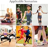 Firtink 2 Pairs Stretchy Dance Knee Pads Breathable Soft Sponge Knee Protector view 6