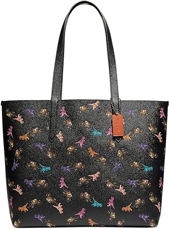 Amazon.com: COACH Dinosaur Rexy And Carriage Large Shopper Travel Tote ...