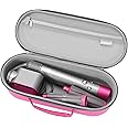 RLSOCO Travel Case for Dyson Airwrap, Storage Bag for Airwrap (Pink)