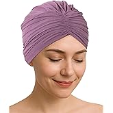 CAPLORD Chemo Cap, Soft Hat for Hair Loss, Headwear for Chemo Patients, Turban Beanie for Cancer Alopecia, Head Cover, Hijab