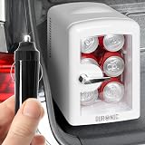 Duronic MFW4 WE Mini Fridge Warmer 4L 6 Can Portable 12V & 240V White view 5